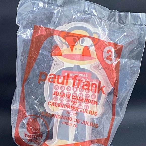 Happy Meal Paul Frank  Julius calendar August 2012 - Picture 1 of 1